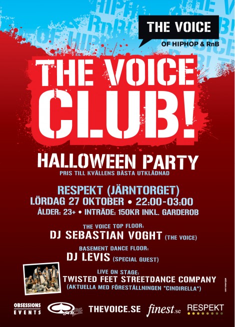 the voice. The Voice Club Halloween Party